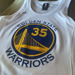 adidas white GSW tank jersey ( women’s Medium)